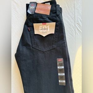 Levi's Men's Dark 501 Straight Jeans